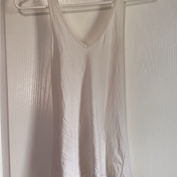 Women's White Sleeveless Top - Picture 3 of 3